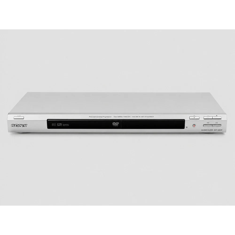 Sony DVP-NS55P CD DVD Player Silver Precision Cinema Progressive with Remote